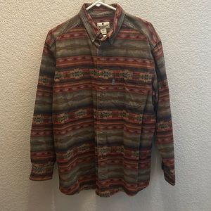 Woolrich flannel men shirt Large
